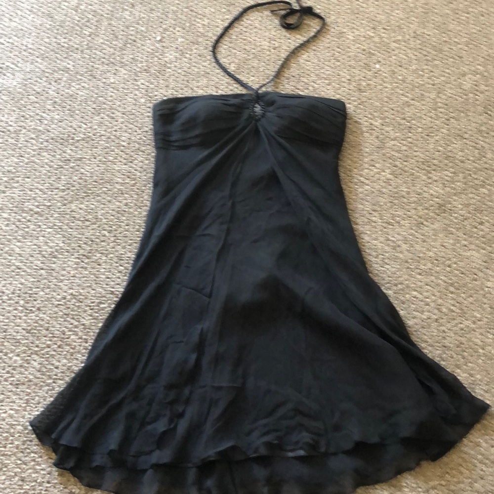 Black strapless